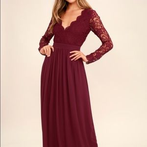 Awaken my love Lulus bridesmaid dress